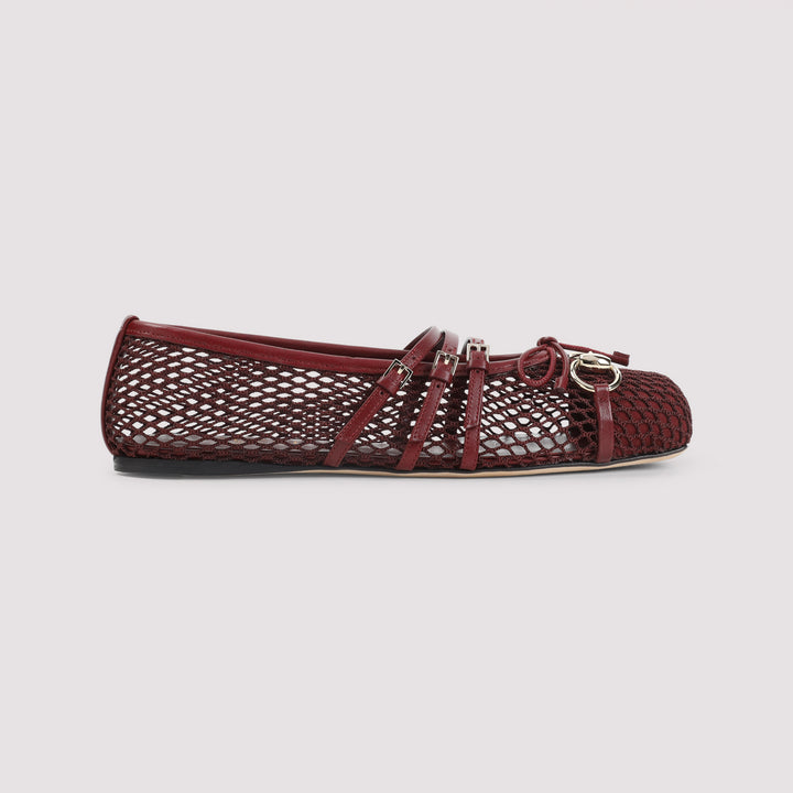 Gucci Ballerinas - Rosso | f7d2affed68e85ef8f5fa49bcdbd6e25cbf6acd3