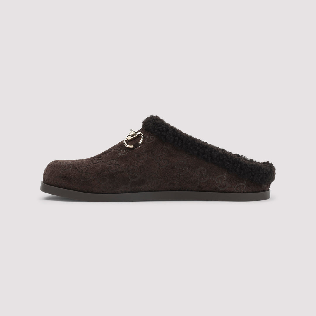 Gucci Mules - Marrone | 64baf49d7ef18f1a34e7366590a723c872fc7c3c