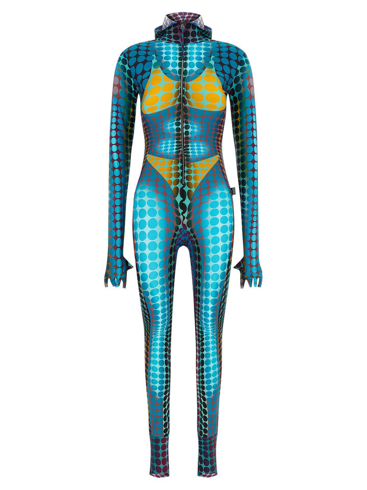 Jean Paul Gaultier Re-Edition - The Blue Dots Print Tute Intere - Multicolor | fabb8d6e2a072900f11b95fa1580d331d8646a79