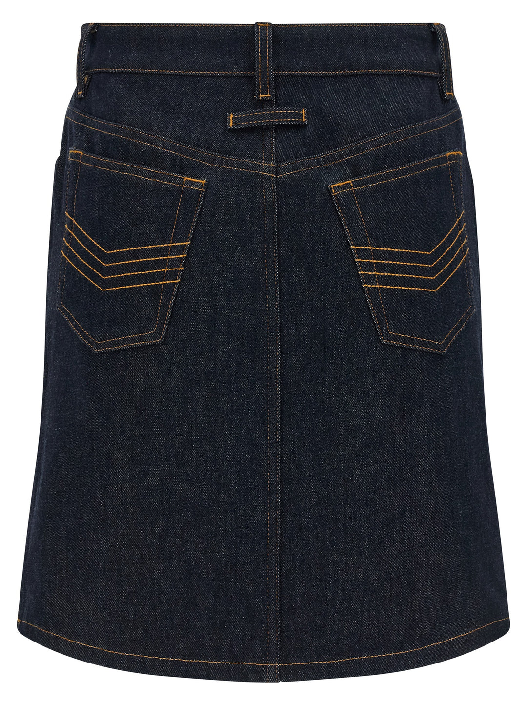 Jean Paul Gaultier Denim Mini Skirt With Cuts And Turn Up Gonne - Blu | a9a3c6302a8eb97c19aefc5d063593a46f0fab14