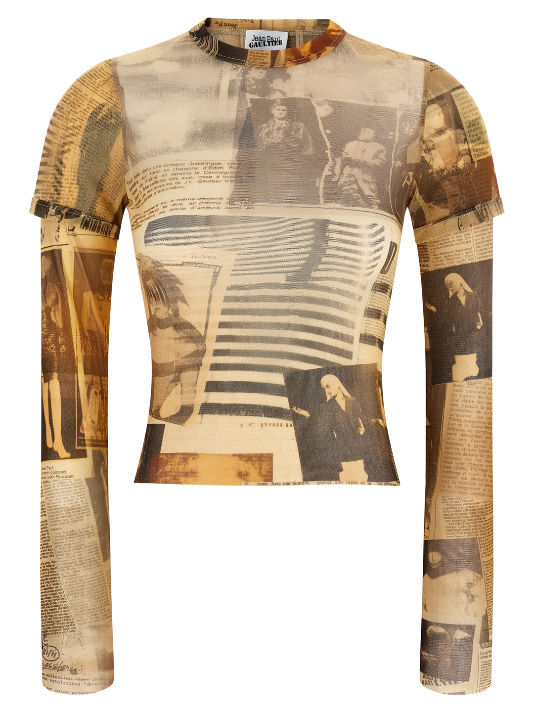 Jean Paul Gaultier The Journal Double Baby T shirt - Multicolor | fd132c941e9afe52ab17181e0db3276992beb3fb