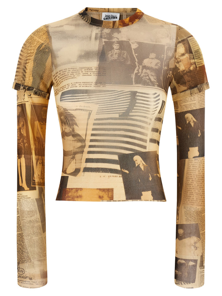 Jean Paul Gaultier The Journal Double Baby T shirt - Multicolor | fd132c941e9afe52ab17181e0db3276992beb3fb