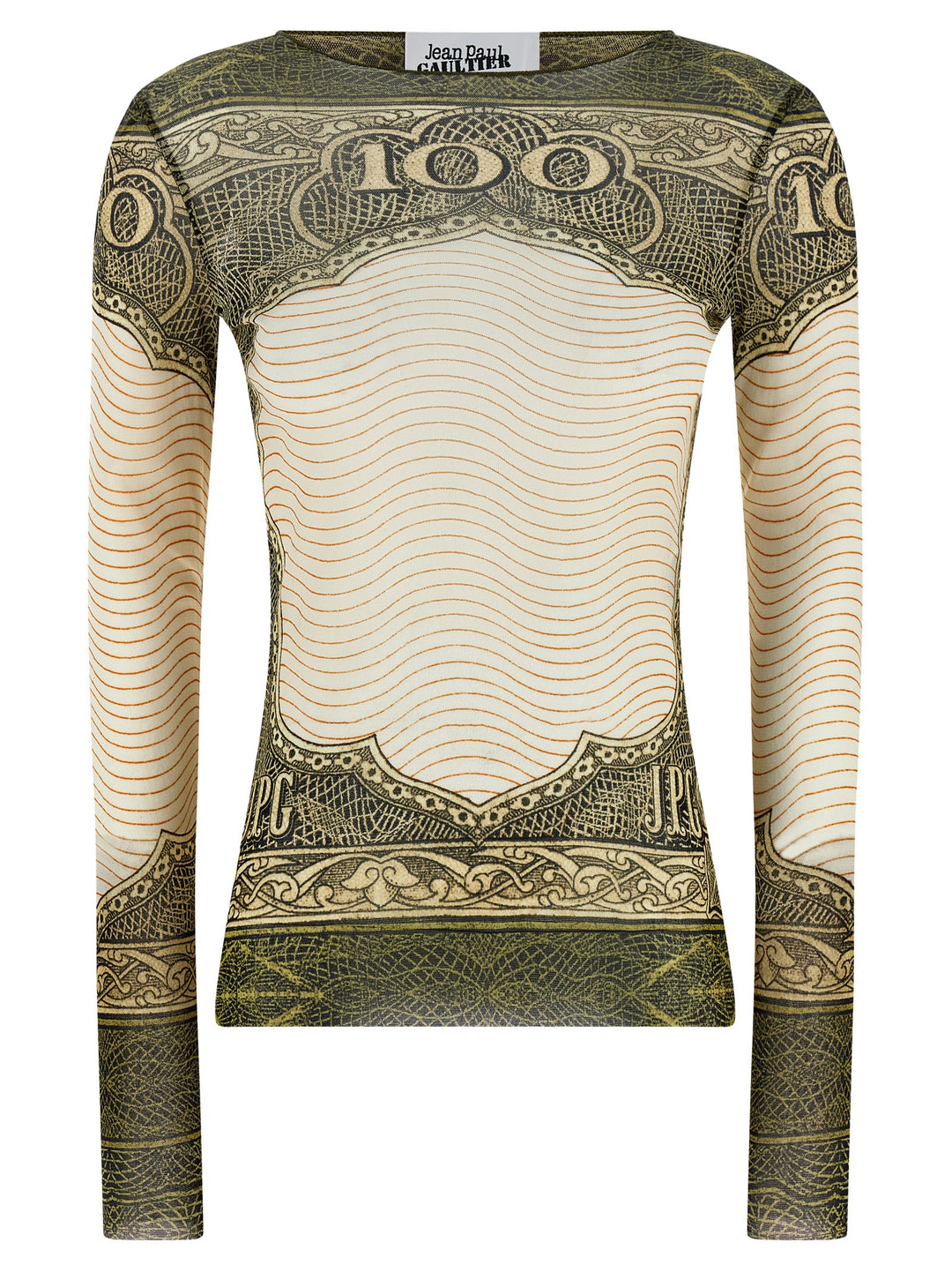 Jean Paul Gaultier Re-Edition - The Green Cartouche Top - Multicolor | b27ad240b7b8fb1d7a5fc523e99b5b3d90f597a2