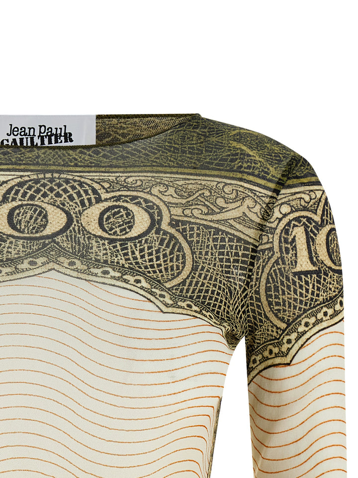 Jean Paul Gaultier Re-Edition - The Green Cartouche Top - Multicolor | d67548d05e60fff5abc809650d50d1fea101851a