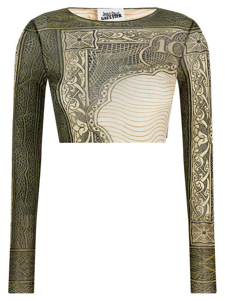 Jean Paul Gaultier Re-Edition - The Green Cartouche Top - Multicolor | 708f77072bbc69e8039d89f9c6d1020f92770d4f