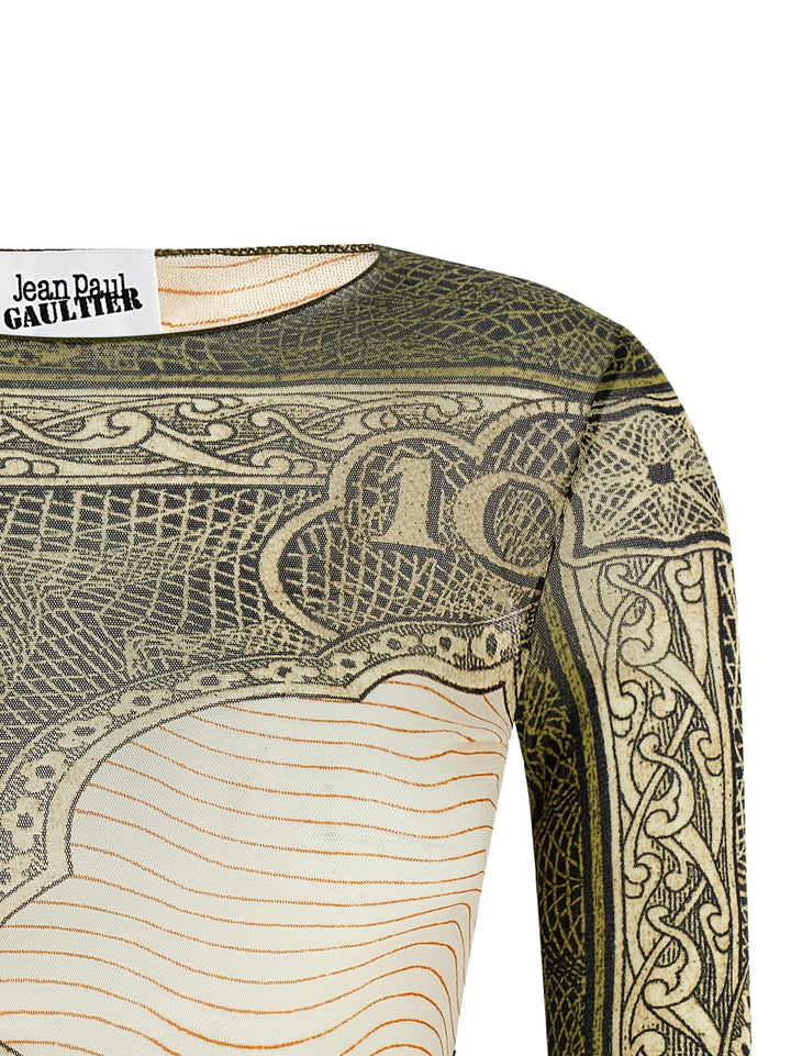 Jean Paul Gaultier Re-Edition - The Green Cartouche Top - Multicolor | 1e4789af26d583c9fc60201057085ed07f57b635
