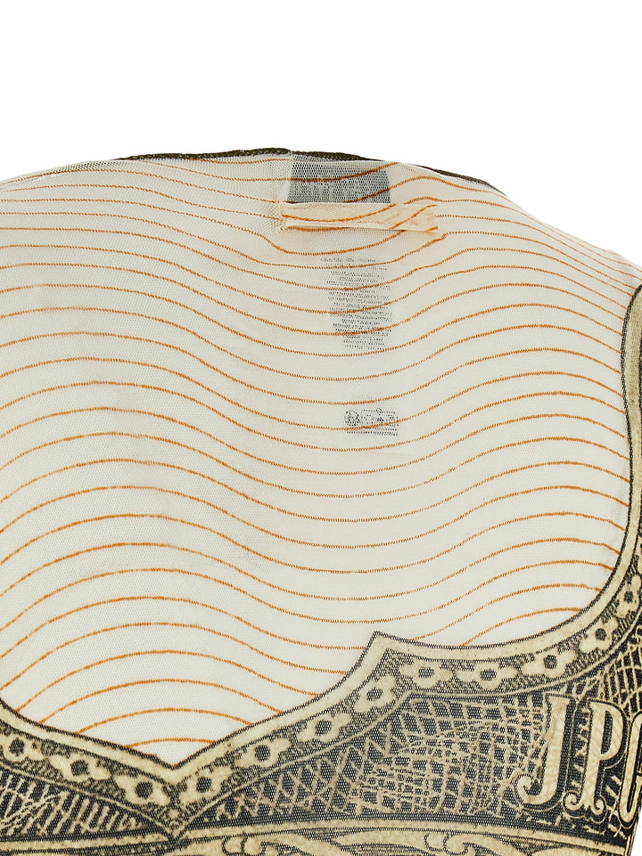 Jean Paul Gaultier Re-Edition - The Green Cartouche Top - Multicolor | 5460ccc1cb9dac33c0353dd93780a7079b93393e