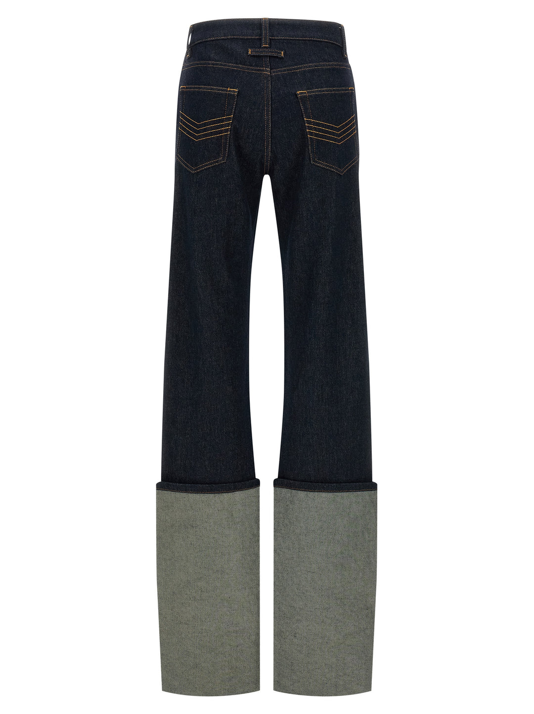 Jean Paul Gaultier Denim Pants With Cuts On Front Jeans - Blu | 8277c42440c4dade62471829a01a363e1d223561