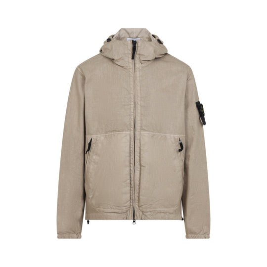 Beige Polyamide Jacket