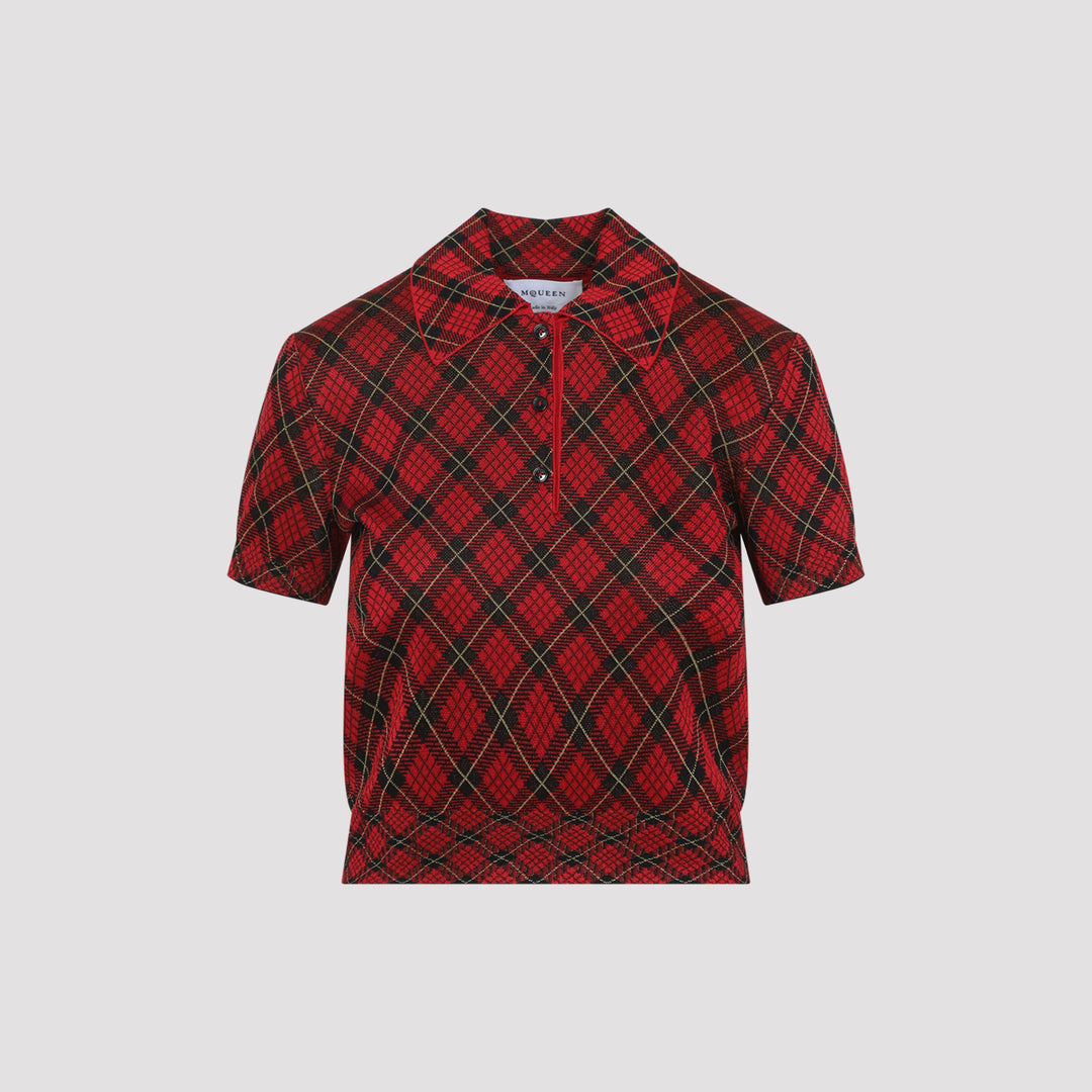Alexander Mcqueen Polo - Rosso | 16bcf272aaaf5143cf33aa1180d82f34d22499a8