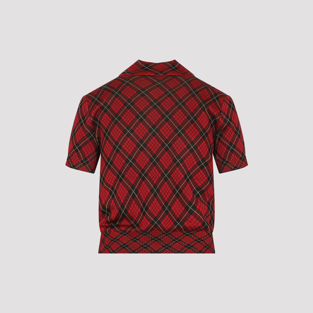 Alexander Mcqueen Polo - Rosso | 897094077c85886a0216ca51b621b5b8ff8a6551