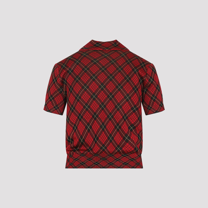 Alexander Mcqueen Polo - Rosso | 897094077c85886a0216ca51b621b5b8ff8a6551