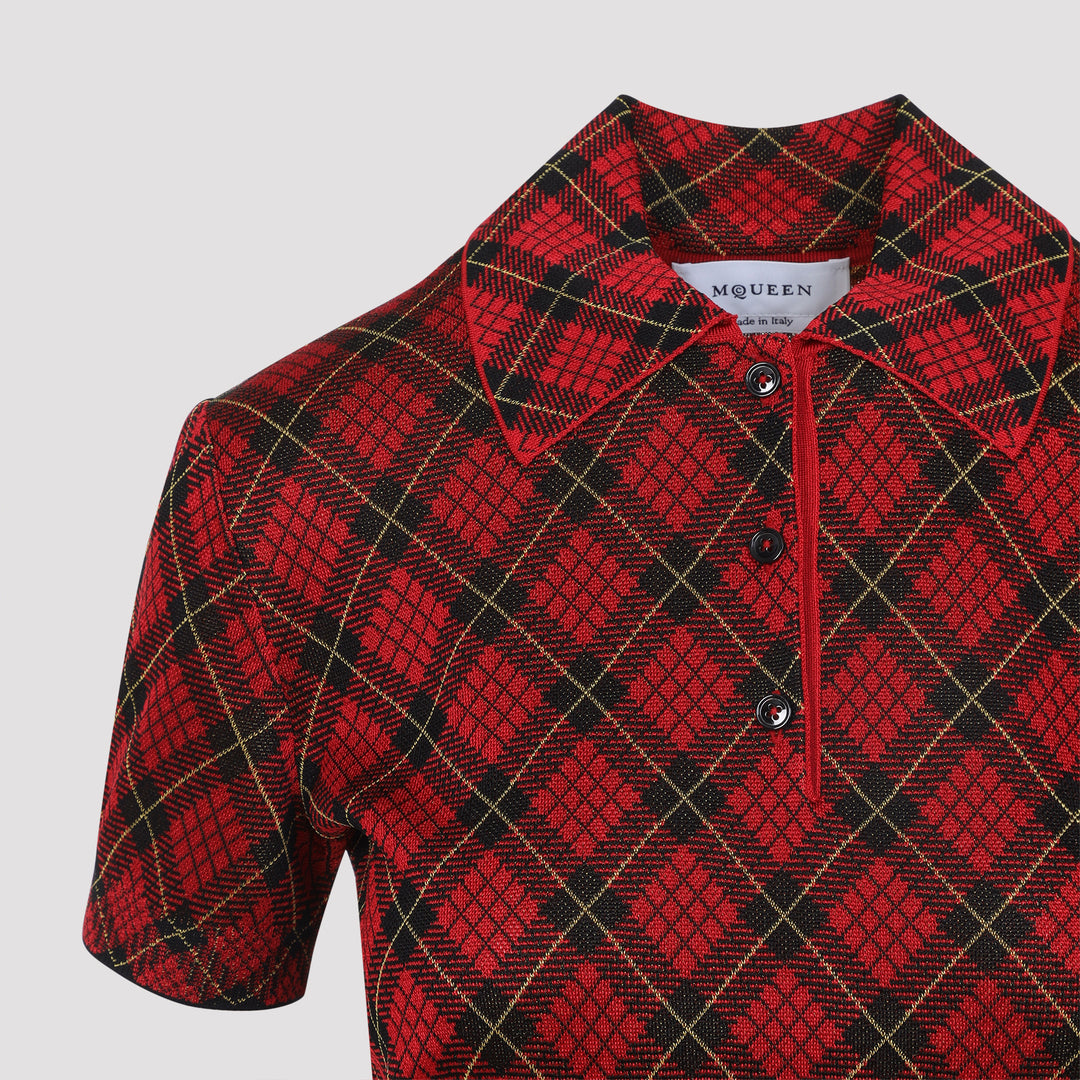 Alexander Mcqueen Polo - Rosso | 4c8443115aa536be099b54c01a4142d78ab98249