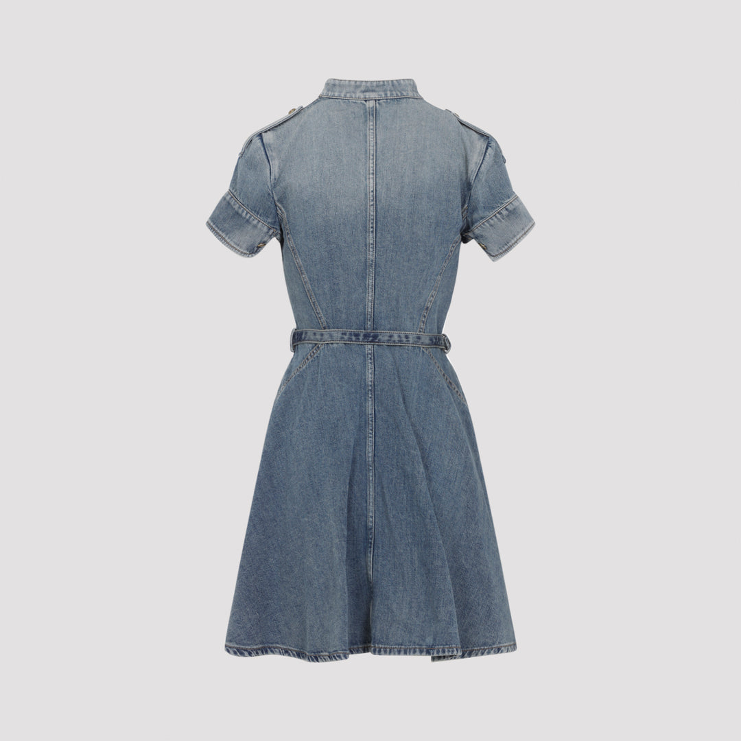 Alexander Mcqueen Mini dresses - Blu | 5fae8946792422ae6557d8c5c17eb47280b8a385