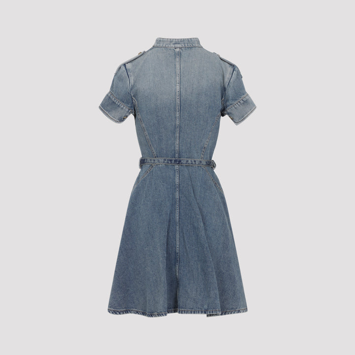 Alexander Mcqueen Mini dresses - Blu | 5fae8946792422ae6557d8c5c17eb47280b8a385