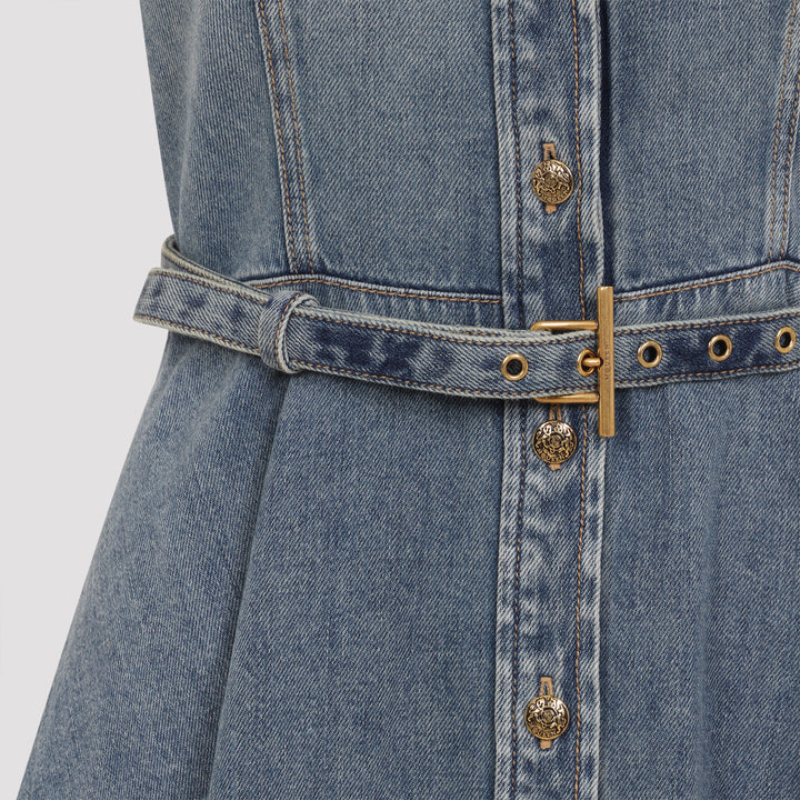 Alexander Mcqueen Mini dresses - Blu | f7c5fce26962e18993ff44fa71d75aa35244e5a3