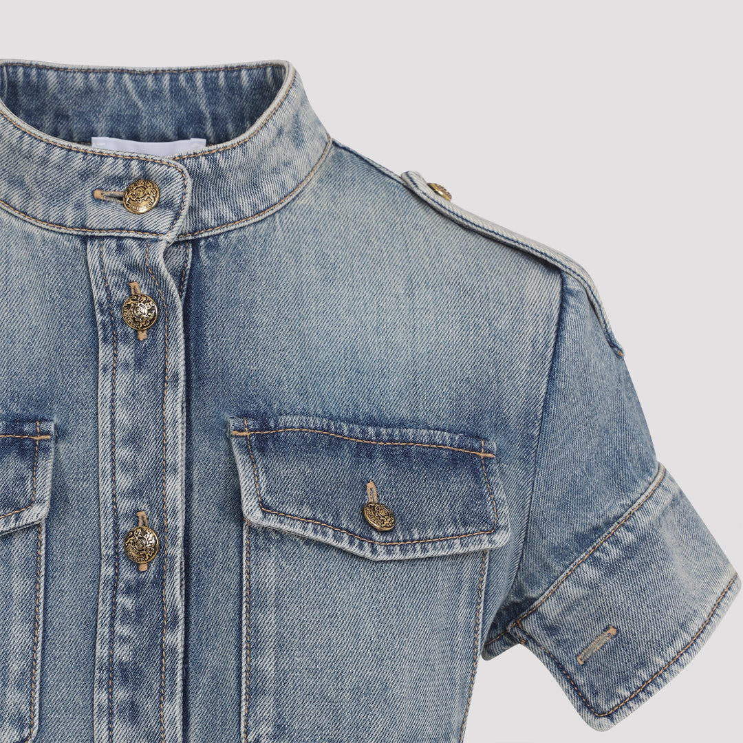 Alexander Mcqueen Mini dresses - Blu | 4088a48c3799dfdb989617636d1a76588d3b2cc3