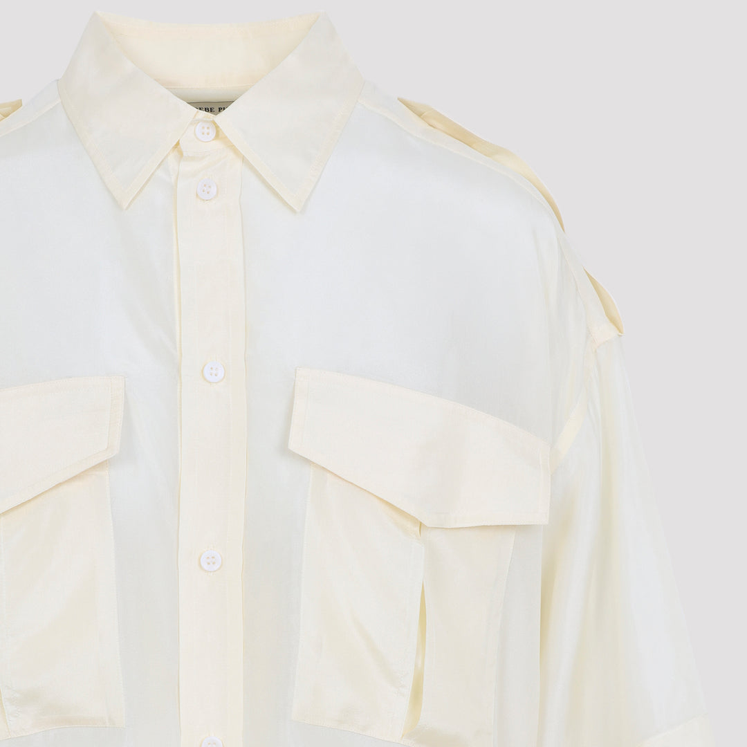 Phoebe Philo Shirts - Bianco | 9755507bbd6bfa822c843f797e9ee9b8ecb1ff22
