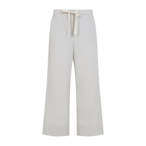 Corda Cotton Argento Pants