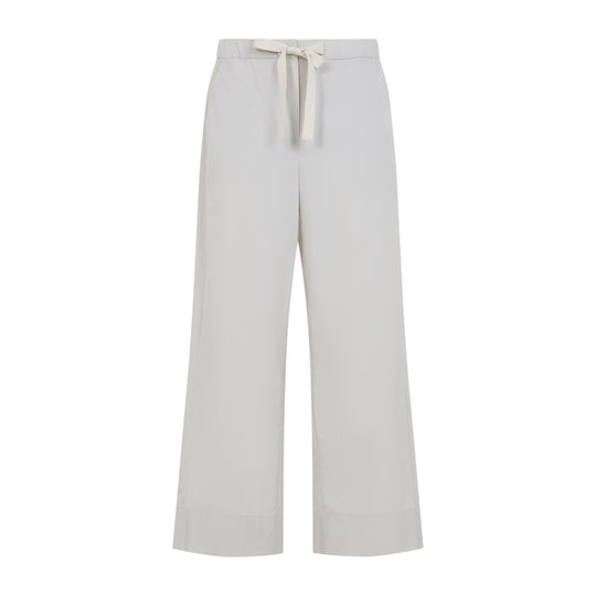 Corda Cotton Argento Pants