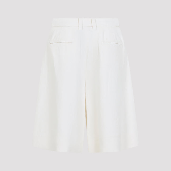 Max Mara`S Bermuda - Bianco | 7b4bb9515bc9c3ec1ef4cdd3f4f3480cc0aeae64