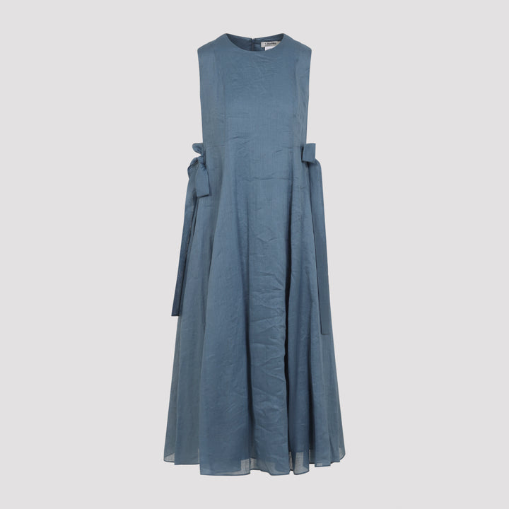 Max Mara`S Long dresses - Blu | 9a20ccb927d7432a660a7027b4de4957c711f82c