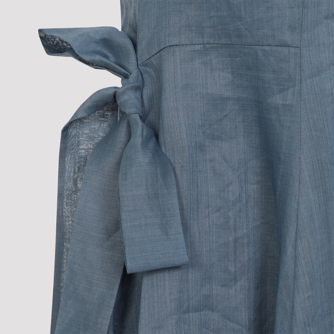 Max Mara`S Long dresses - Blu | 4b2dd158bbf39fe36d09f215634ce036faa0622a