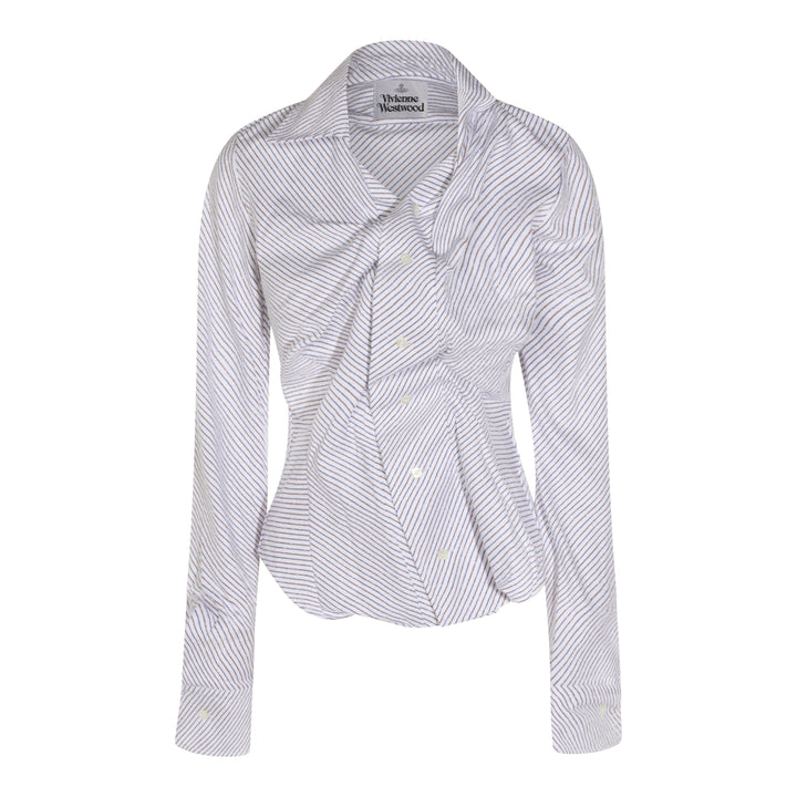 Vivienne Westwood Shirts - BLUE/BROWN | 11c2082b218ae4d4106648c79c90294aafc016cb