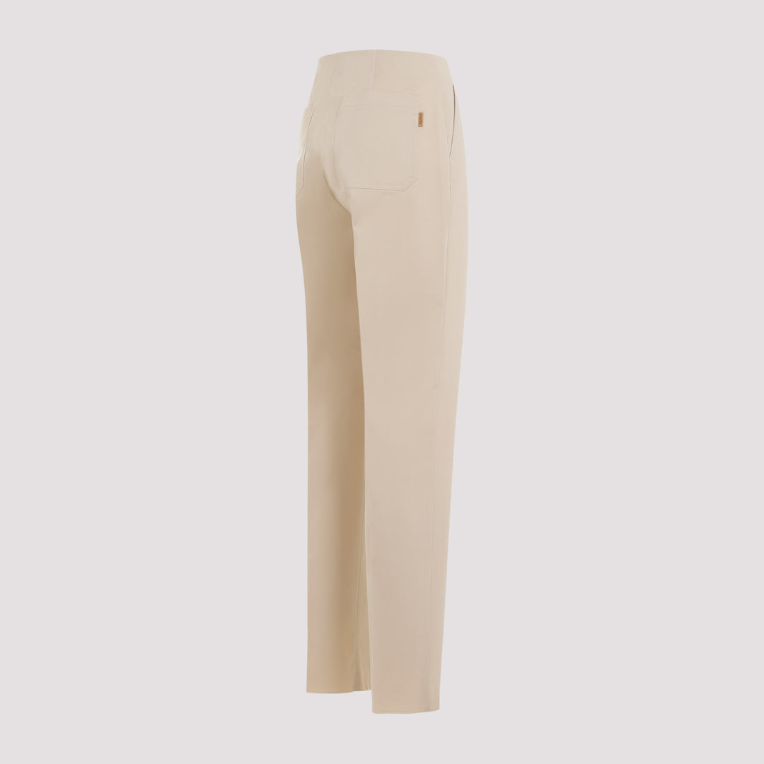 Max Mara Regular & straight leg - Nude & Neutrals | 28d51611d7ca9b1c66dd9aa5849960794cf0c6d1
