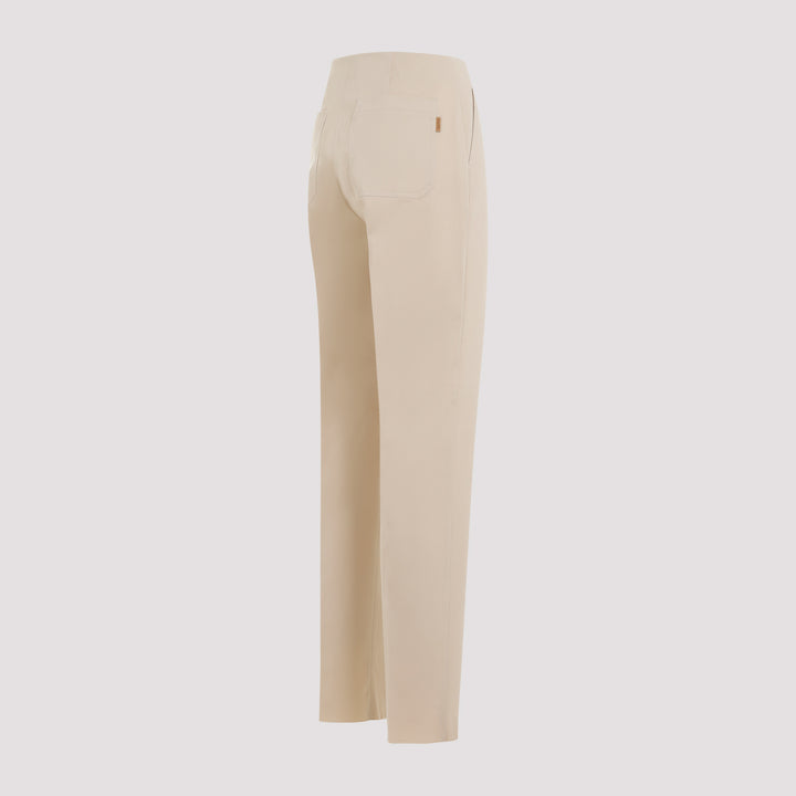 Max Mara Regular & straight leg - Nude & Neutrals | 28d51611d7ca9b1c66dd9aa5849960794cf0c6d1