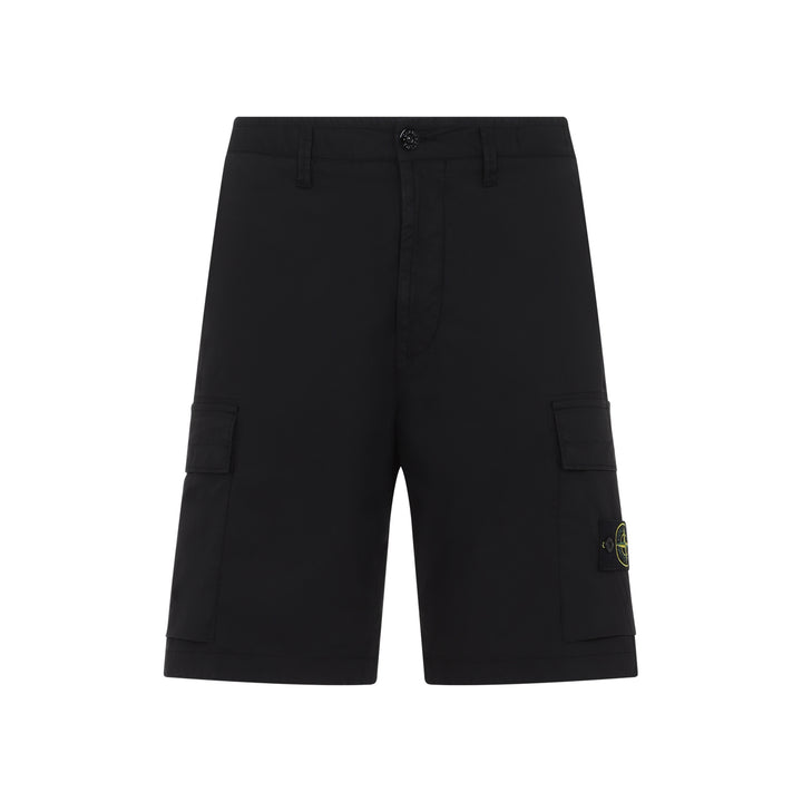 Stone Island Shorts - Nero | 9287832cd6b19f409f28771ae3716b1a105694c2