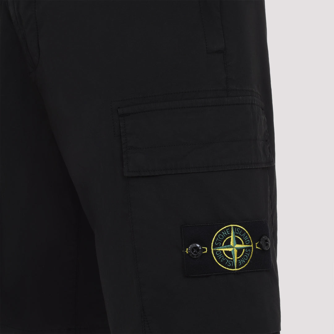 Stone Island Shorts - Nero | 39f8eda5a905d3c014c3da5a51f162a5b5133fb3