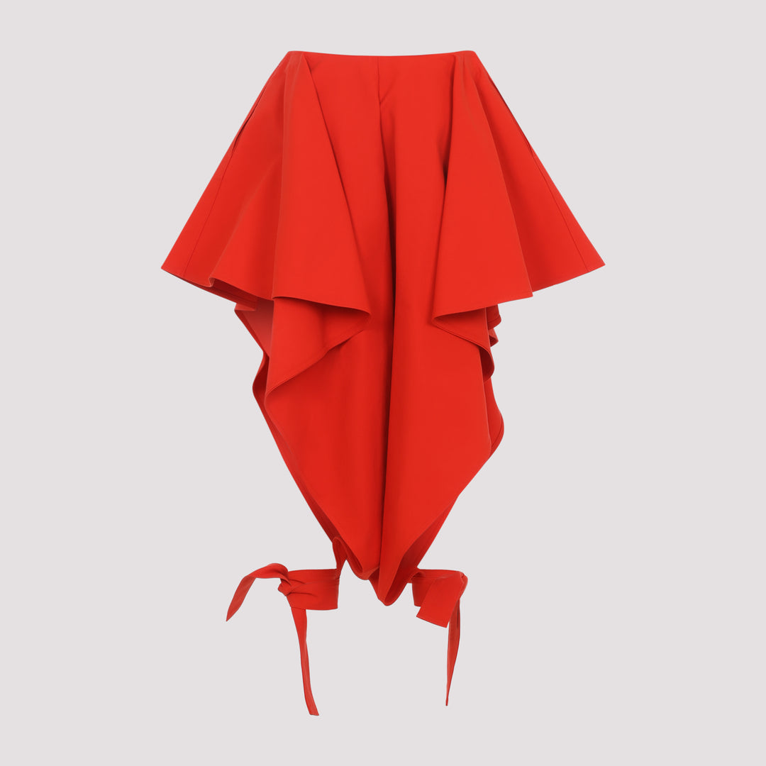 AlaÏA Wide leg - Rosso | 9fc6b218496008677573d6c77474d7fa87aa2869