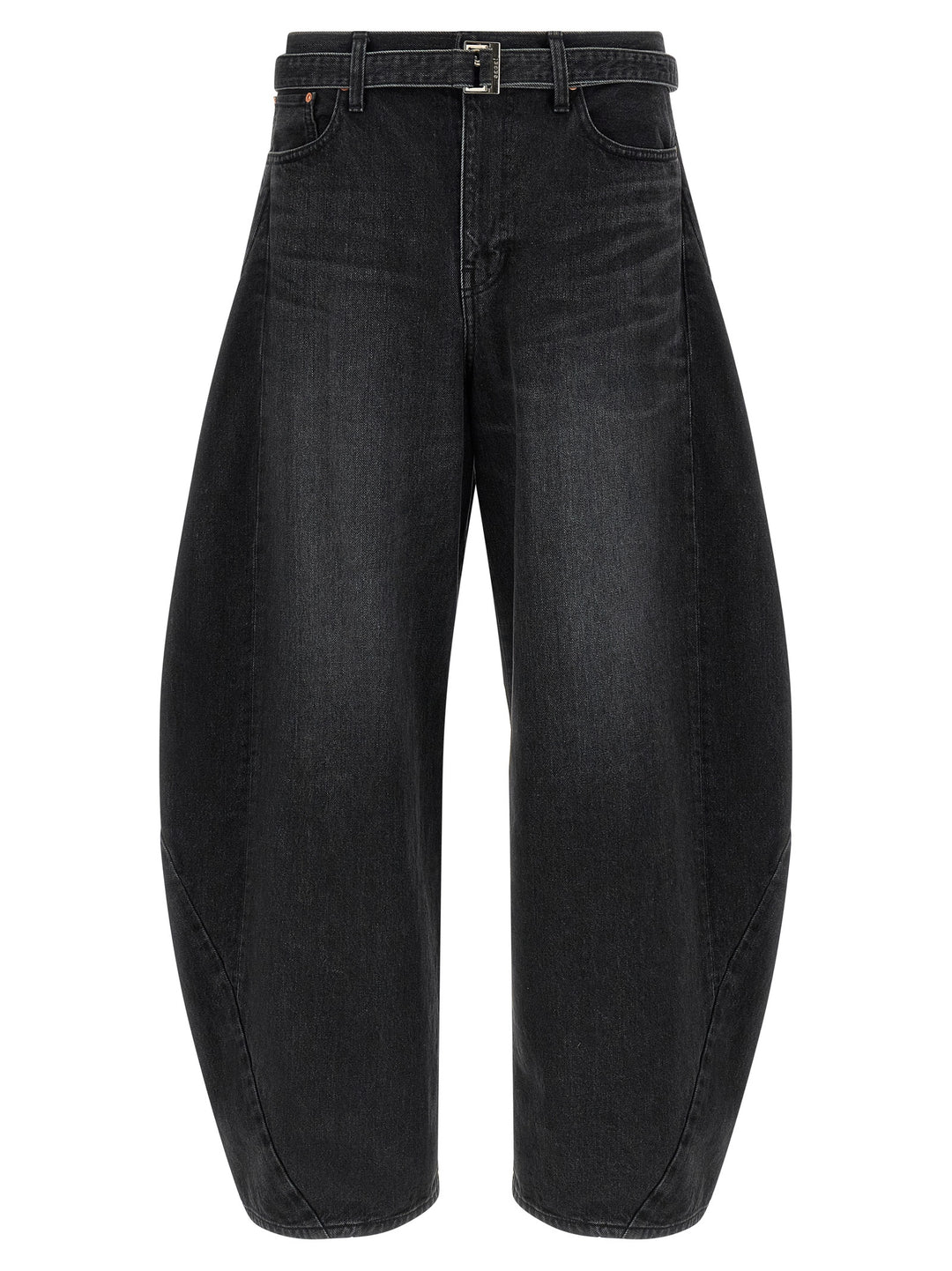 Sacai Extra Leg Jeans - Nero | 7b352dec09363d9ba3f6aa953d6bfc0b766efd59