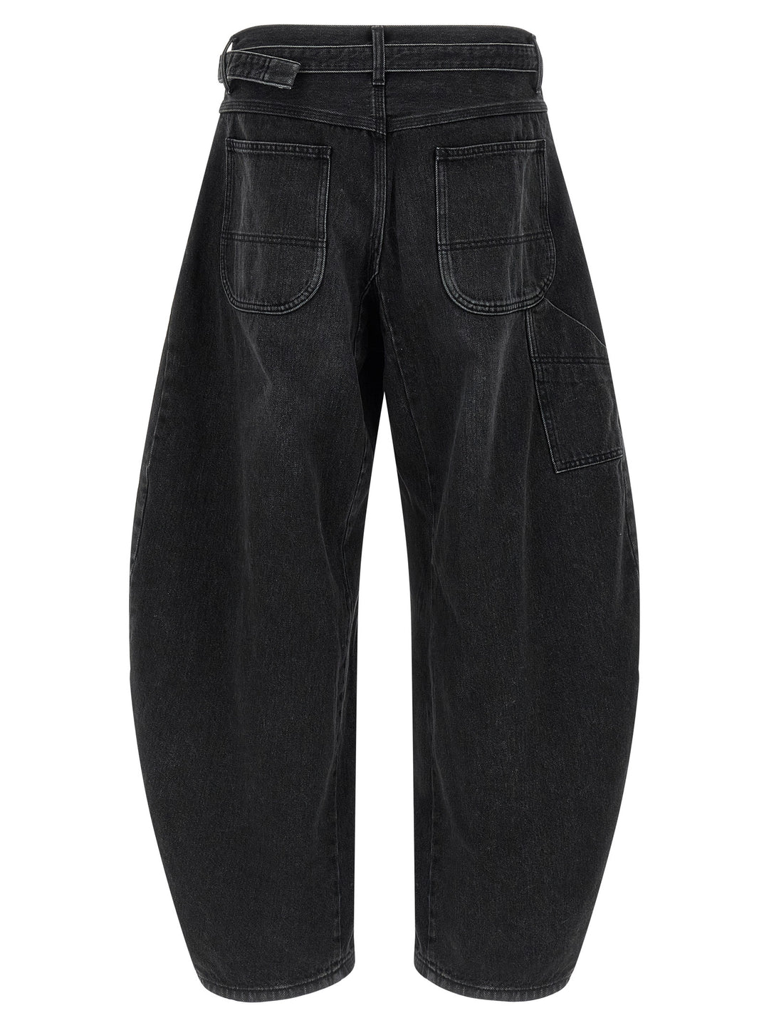 Sacai Extra Leg Jeans - Nero | 8ae7c987cd7c3bd886dfa10d8cc658c48f971ee1