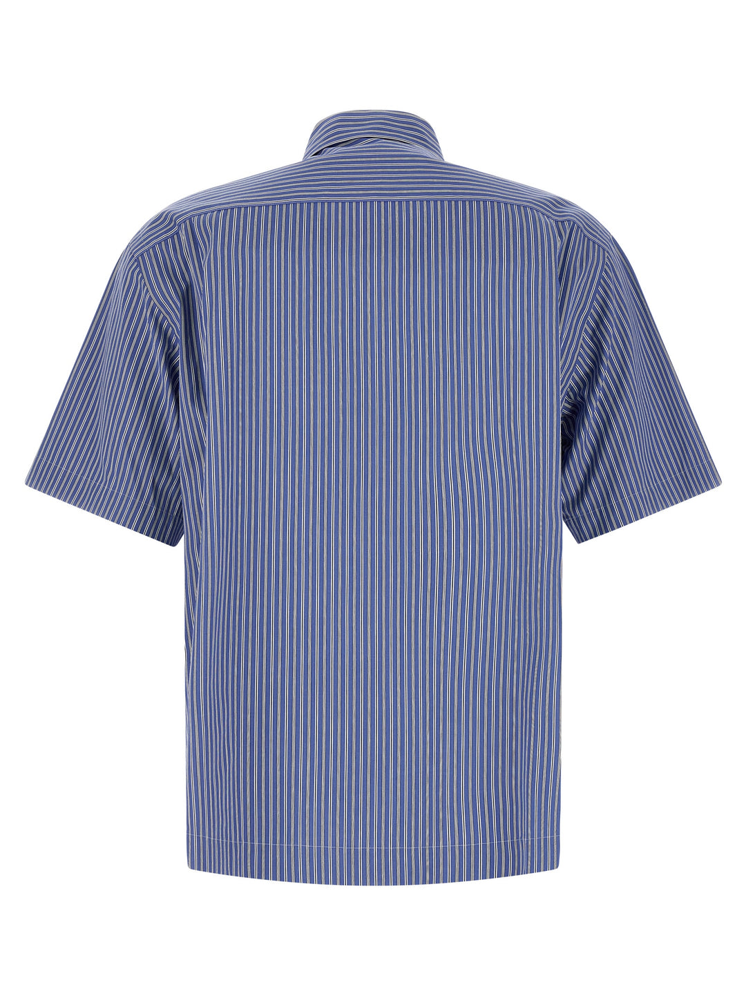 Sacai Striped Shirt Camicie - Celeste | af9c5fcb92454ee53dc23a558914173776413444