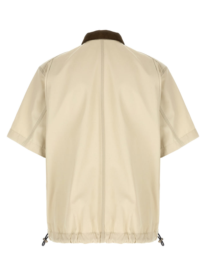 Sacai Duck Camicie - Beige | 2e83de33d7d6a2334f9dca706e7a7ebd032fc887