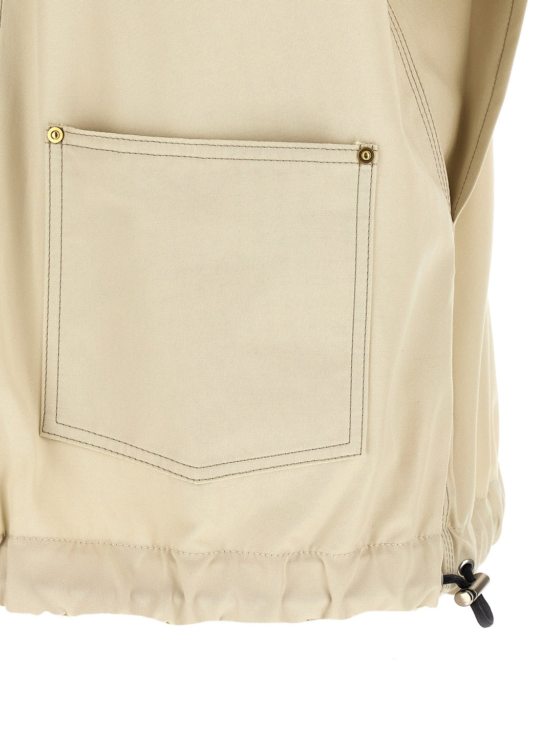 Sacai Duck Camicie - Beige | e7915a4913375202054c8c508249483aeb62de05