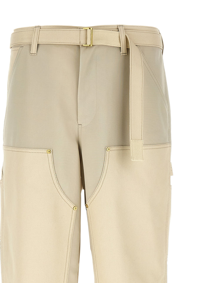 Sacai Duck Pantaloni - Beige | ffdecec9b79b400c34a312276ffb5192c67abab9