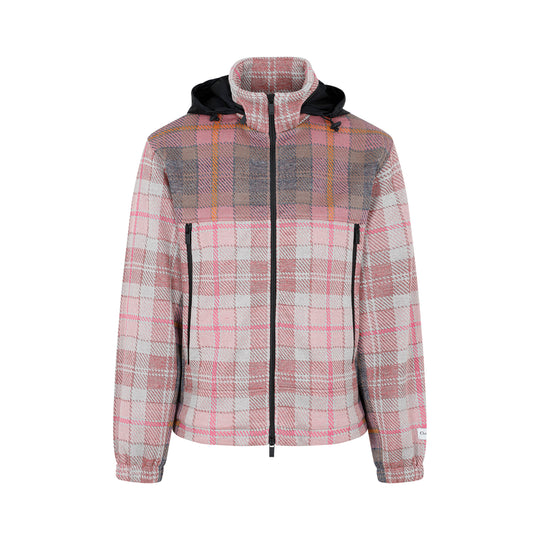 Pink Checked Jacket