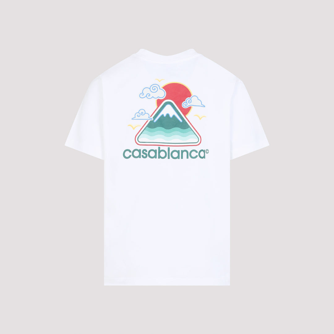 Casablanca T-shirts - Bianco | 6c58f8875cff1dbeb82219847363fadbfea825d2