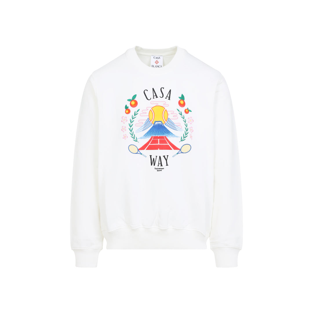 Casablanca Sweatshirts - Bianco | 8462eb36486ab25decd579714ad471401cdf1a06
