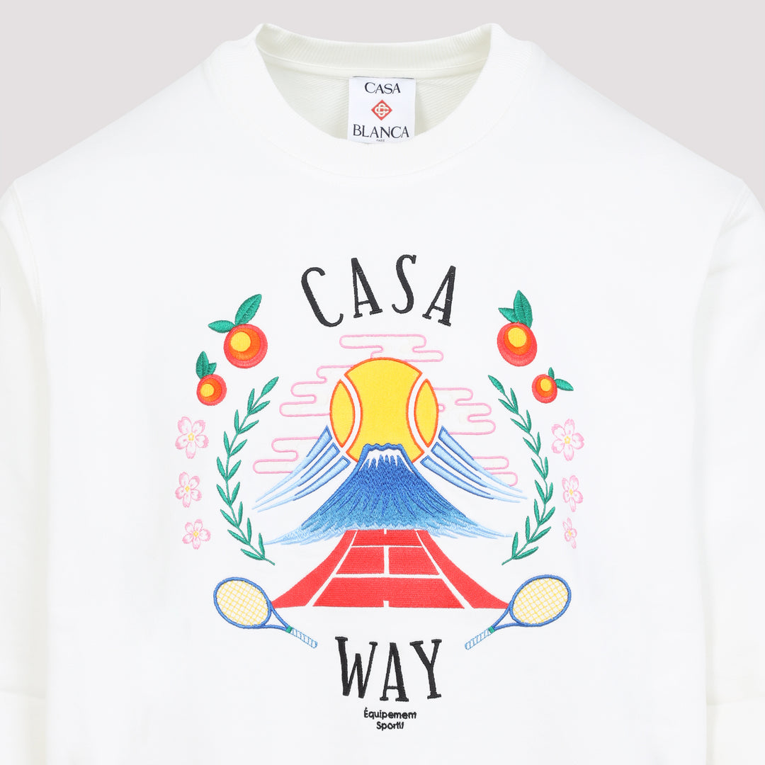 Casablanca Sweatshirts - Bianco | ceb830f151ab7a49bc91b9d6cd7f88c292eed297