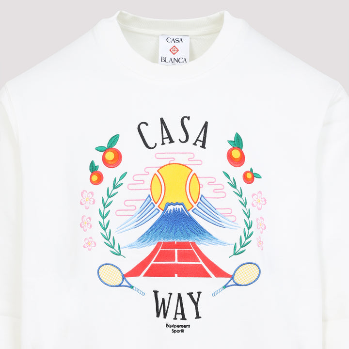 Casablanca Sweatshirts - Bianco | ceb830f151ab7a49bc91b9d6cd7f88c292eed297