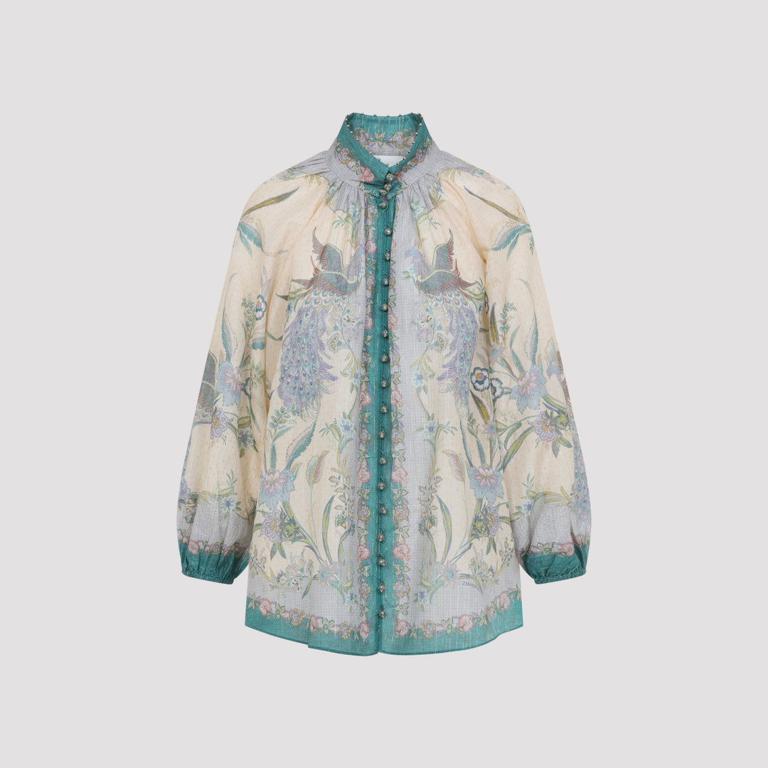Zimmermann Blouse - Multicolour | 562eb1d803032a9403fac4d6b689a4640372263c
