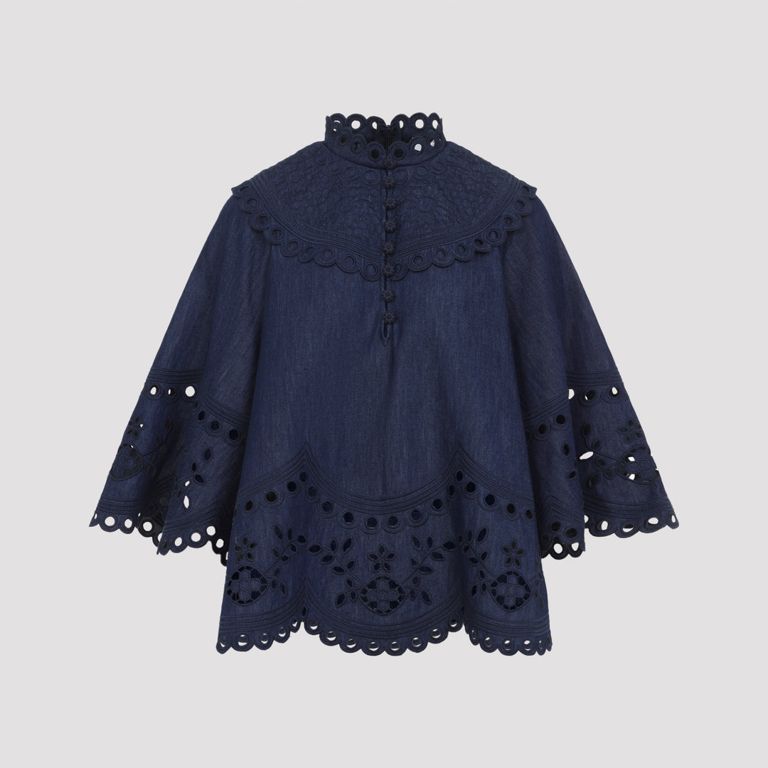 Zimmermann Top - Blu | 5a4fb3ddfa529d9cec67d9f2e90c837783607c0a