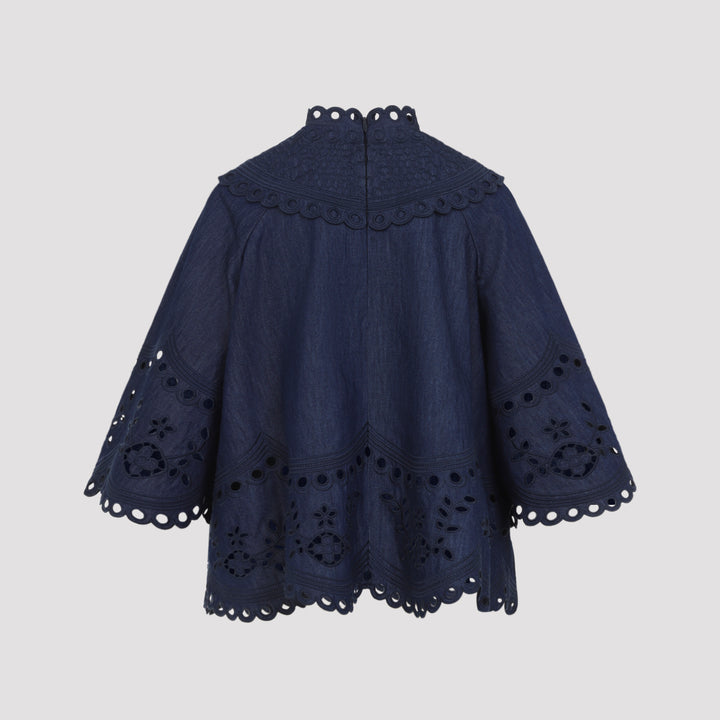 Zimmermann Top - Blu | 4a4a408a46ee650edef0e96e65227f93f86e7000