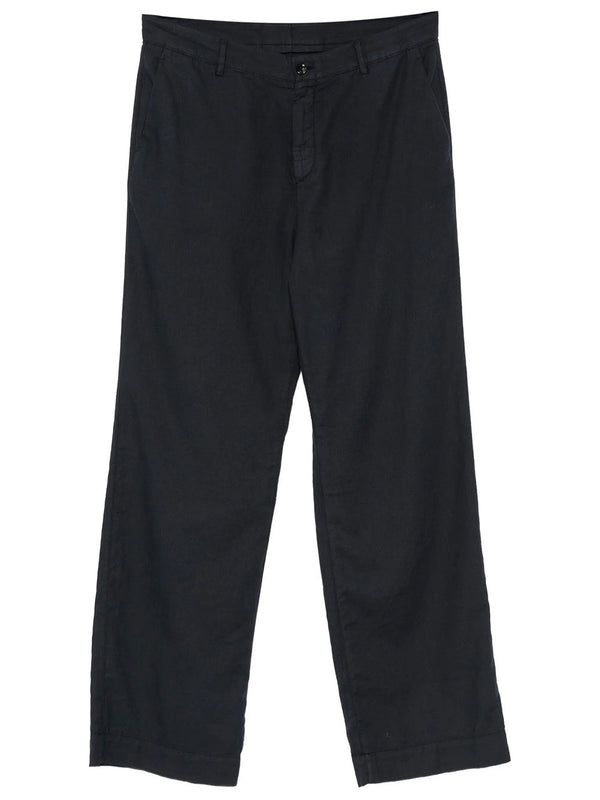 Pantaloni Drift Con Gamba Diritta In Cotone