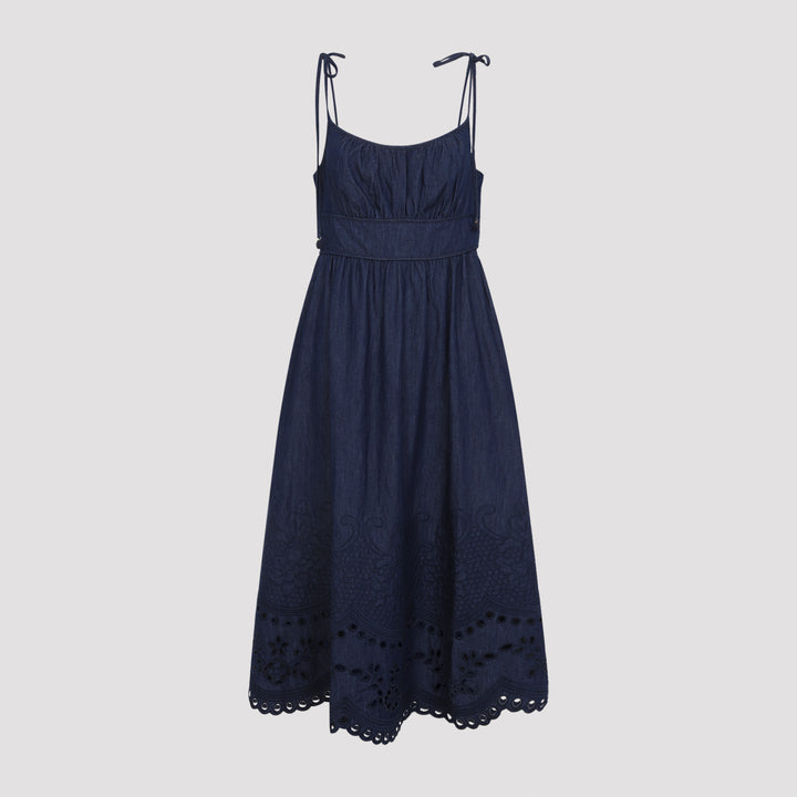 Zimmermann Midi dresses - Blu | 25a28b0d626be5dcbb43d3007c1137f0efef0f61