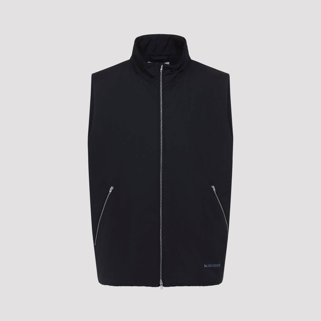 Jil Sander Gilet - Blu | 6766378ba35d0a0c59b1135aa29d8f16c5eb8511